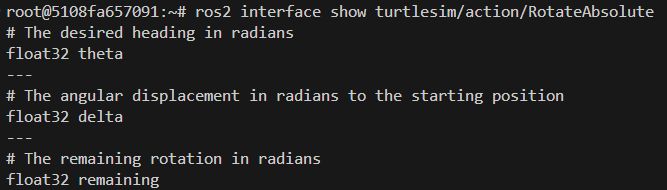 Interface show result